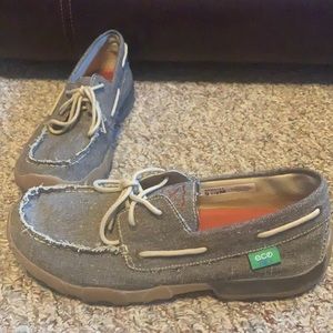 Twisted X Men’s eco TWX shoes 9.5 Mocs